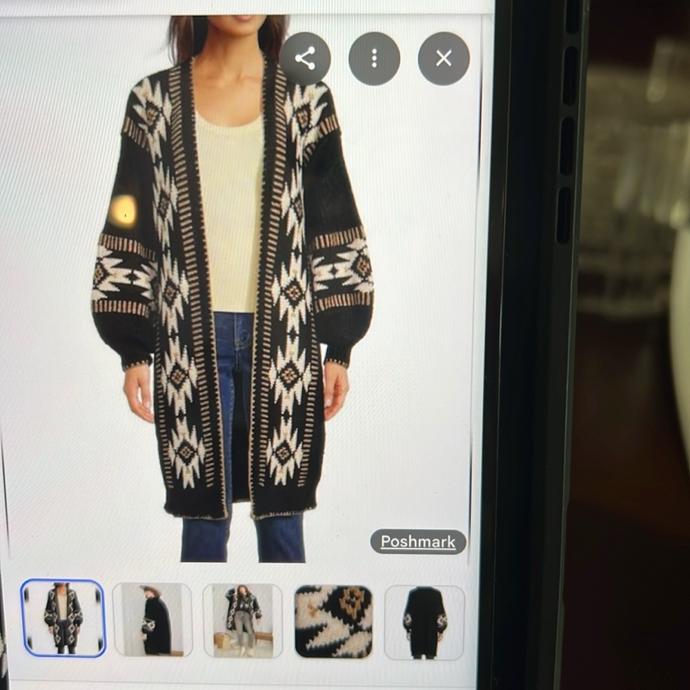 Driftwood long cardigan